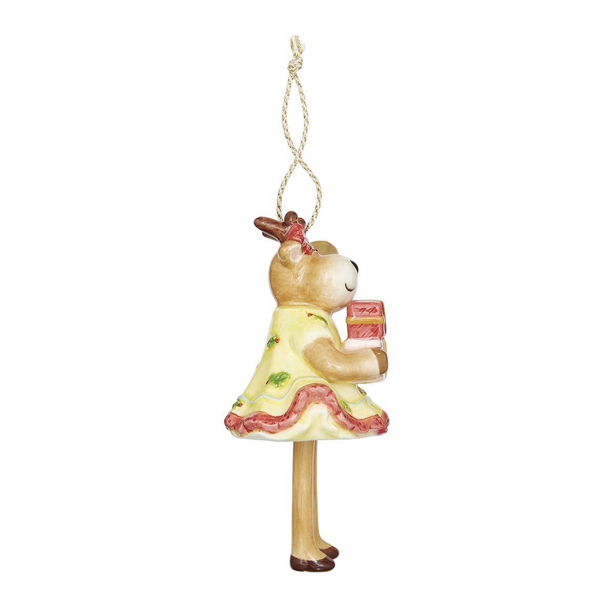 Kit Kemp Reindeer Bell Ornament image number null